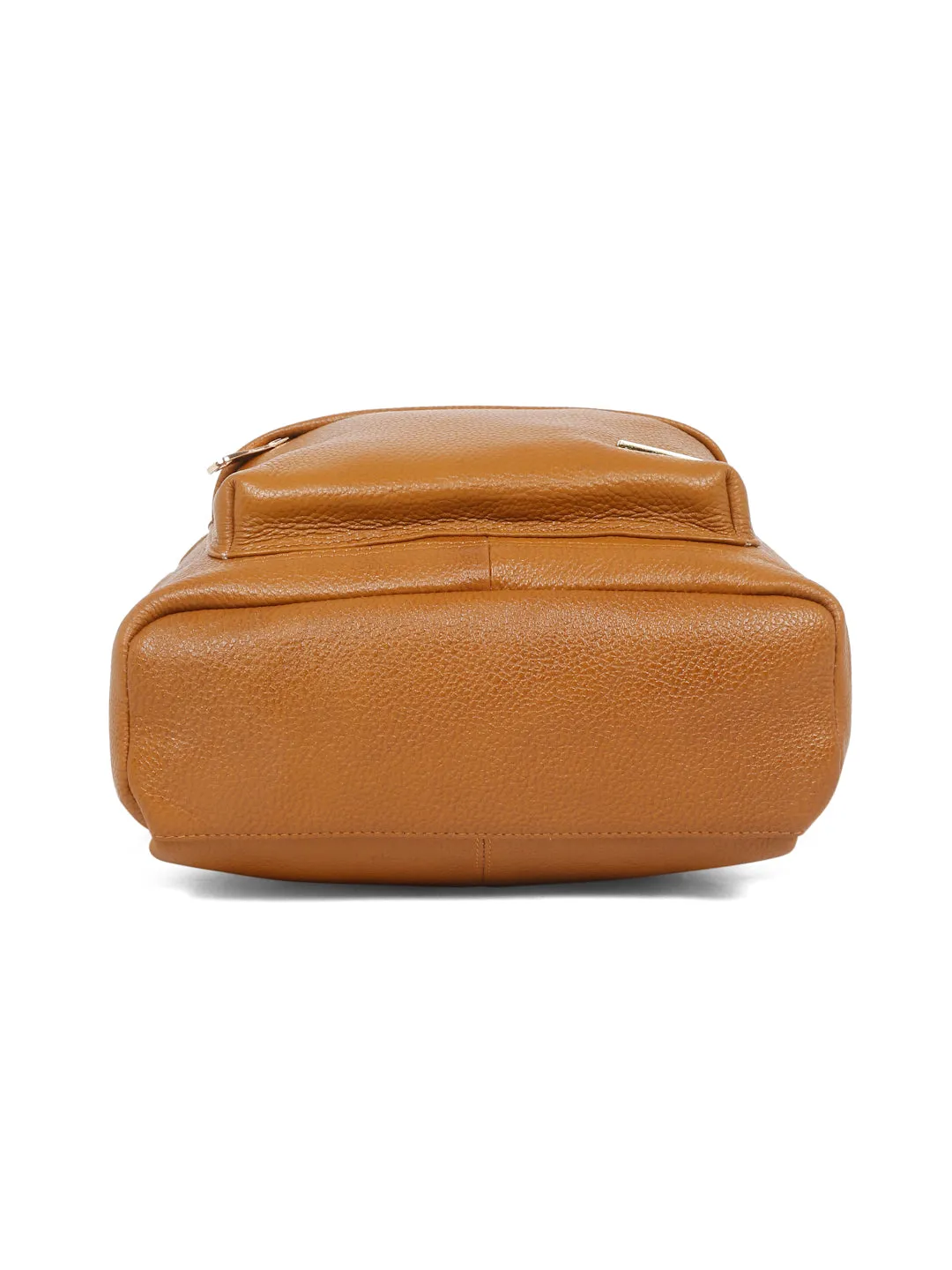 Women Mango Texture Leather Backpack