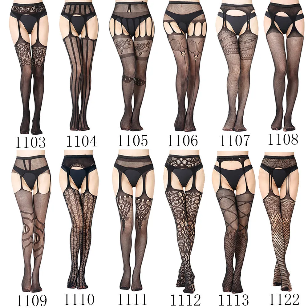 Women's Gothic Cutout Lace Pantyhose Stockings