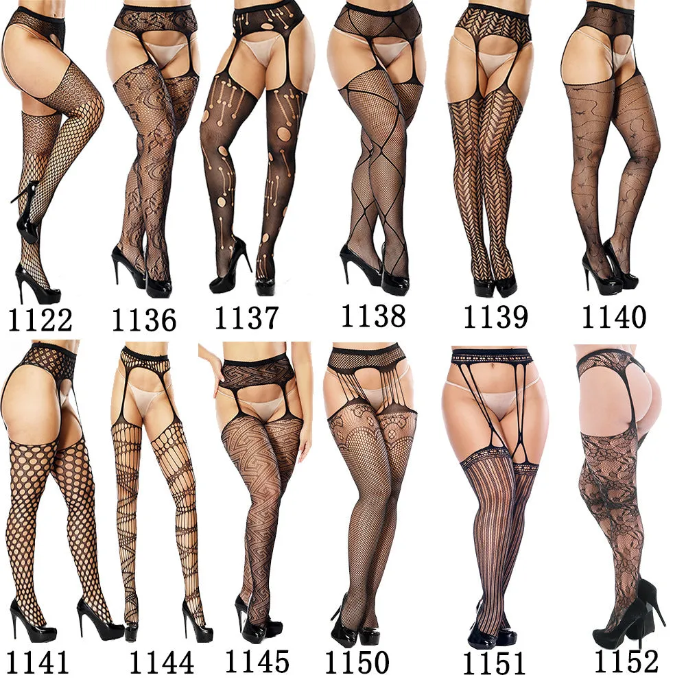 Women's Gothic Cutout Lace Pantyhose Stockings