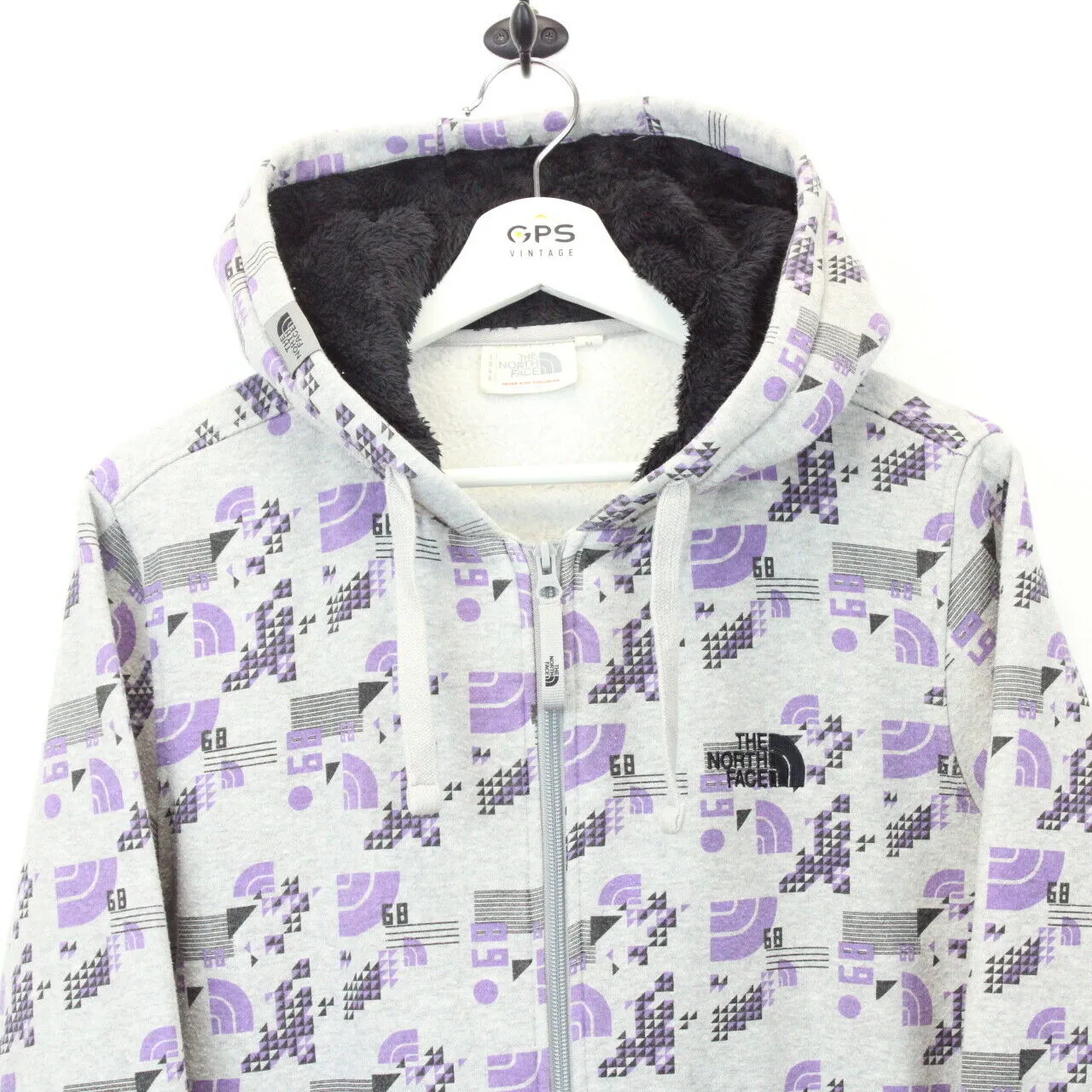 Womens THE NORTH FACE Hoodie Grey | Medium