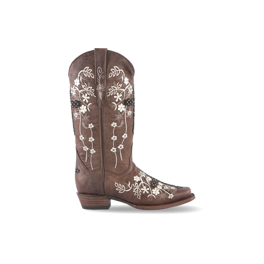 Women's Western Boot Sierra Orix Square Toe E765