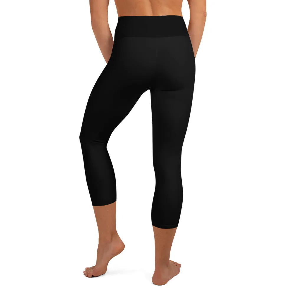 Yoga Capri Leggings Black