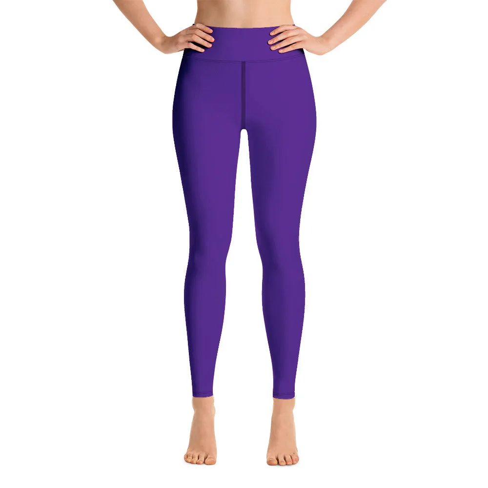 Yoga Leggings Purple