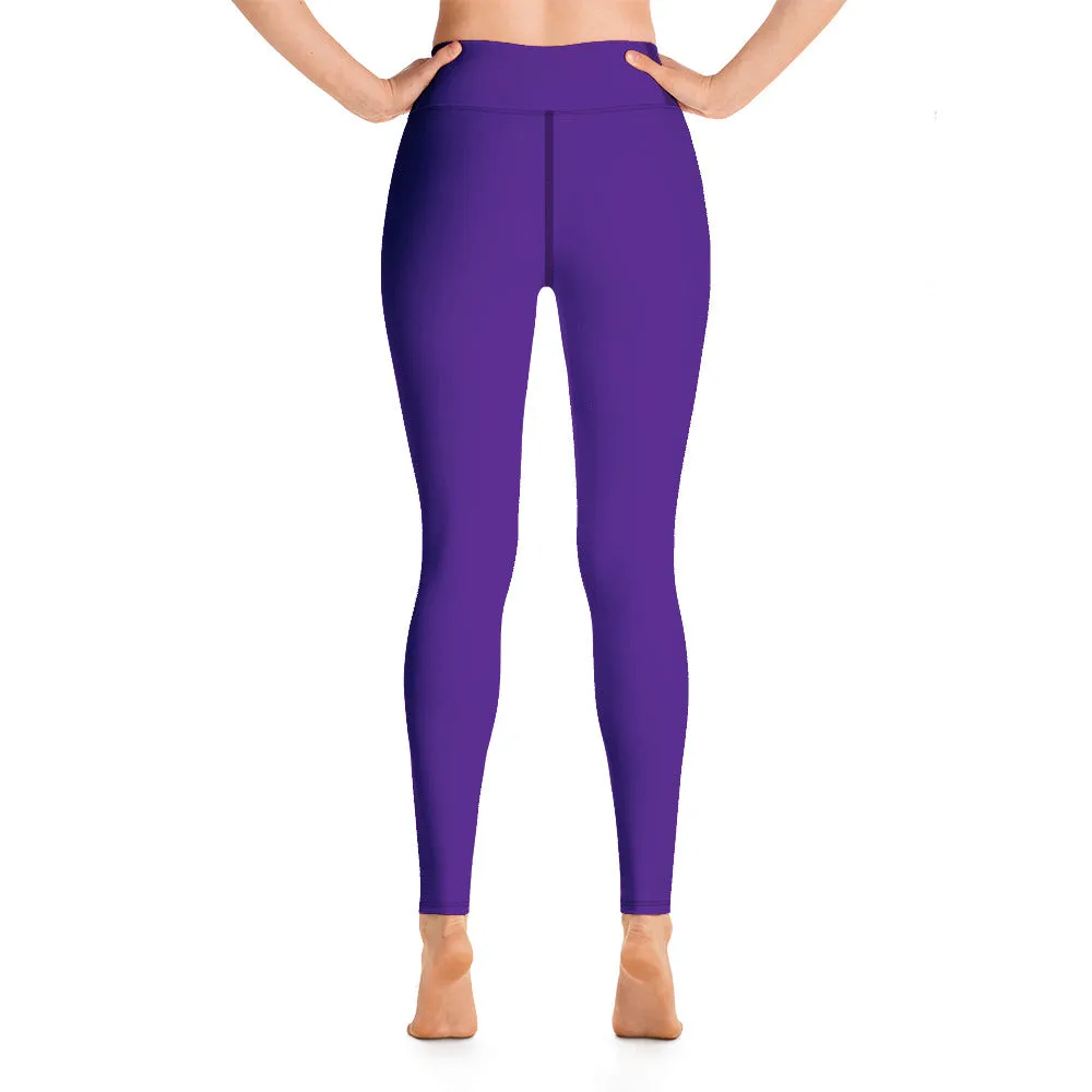 Yoga Leggings Purple